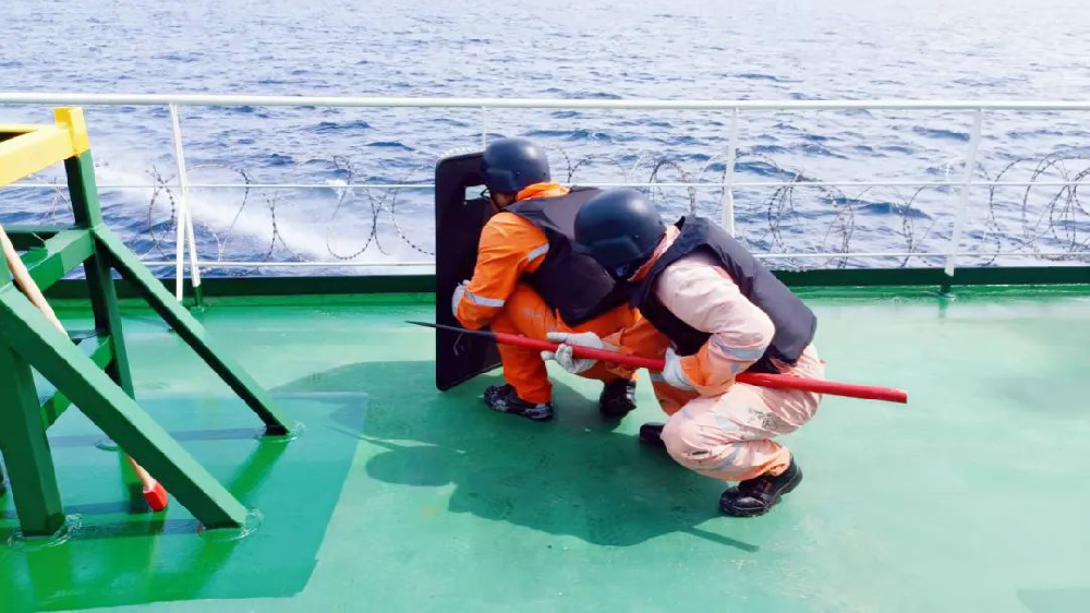 臨危不懼、精心備戰(zhàn)，“江遠(yuǎn)蘭州”輪平安通過紅海海盜區(qū)