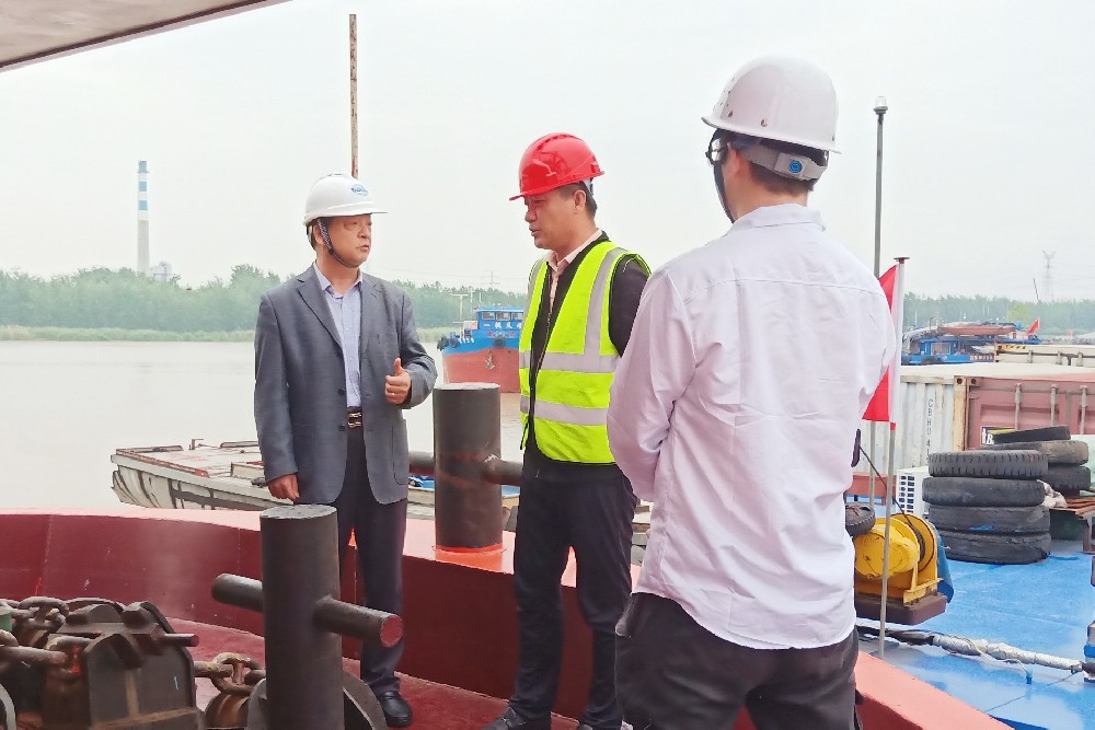 安全生產月 | 江蘇遠洋開展船舶安全檢查工作