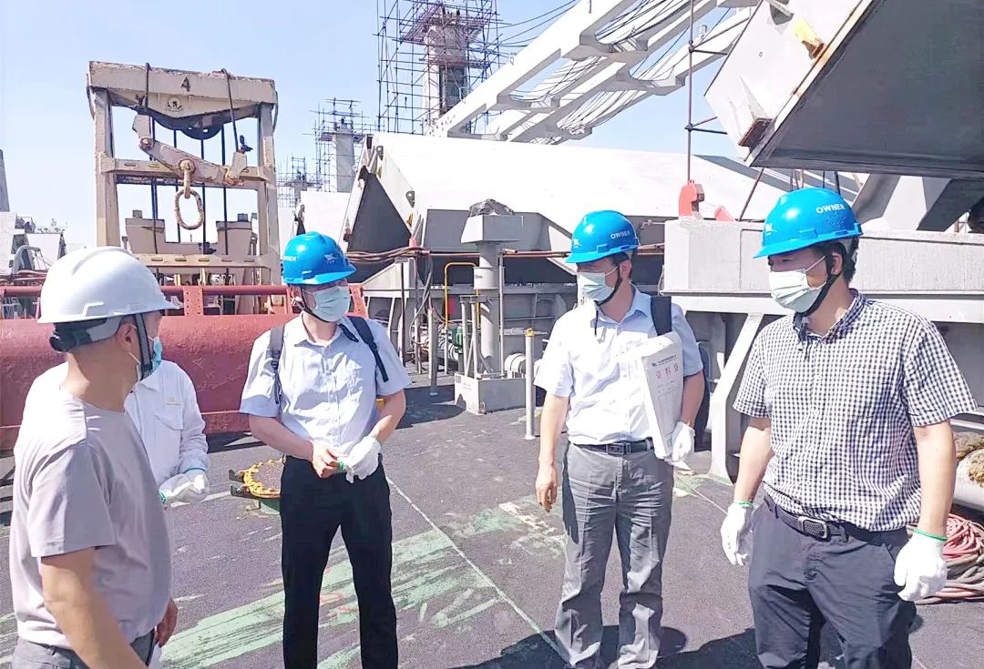 太倉海運走訪慰問一線船員