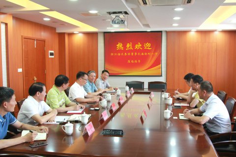 毛雪強(qiáng)總經(jīng)理會(huì)見浙海集團(tuán)潘朝剛董事長一行