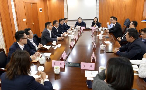 工銀租賃及工商銀行領(lǐng)導(dǎo)一行來我司進(jìn)行合作洽談