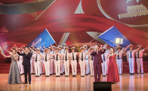 守初心，擔(dān)使命，迎國慶 公司組織職工參加省港口集團慶祝 新中國成立70周年匯報會