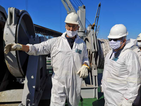 疫情下，“江遠(yuǎn)廣州”輪在巴西無(wú)缺陷通過(guò)首次PSC檢查