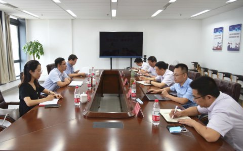 共同發(fā)力，共筑未來(lái) ——戴偉一行赴集團(tuán)物流公司、蘇港航務(wù)公司交流洽談